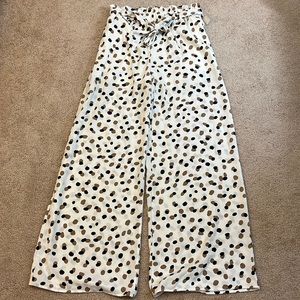 Large Brown Black and White Dress Pants NWT